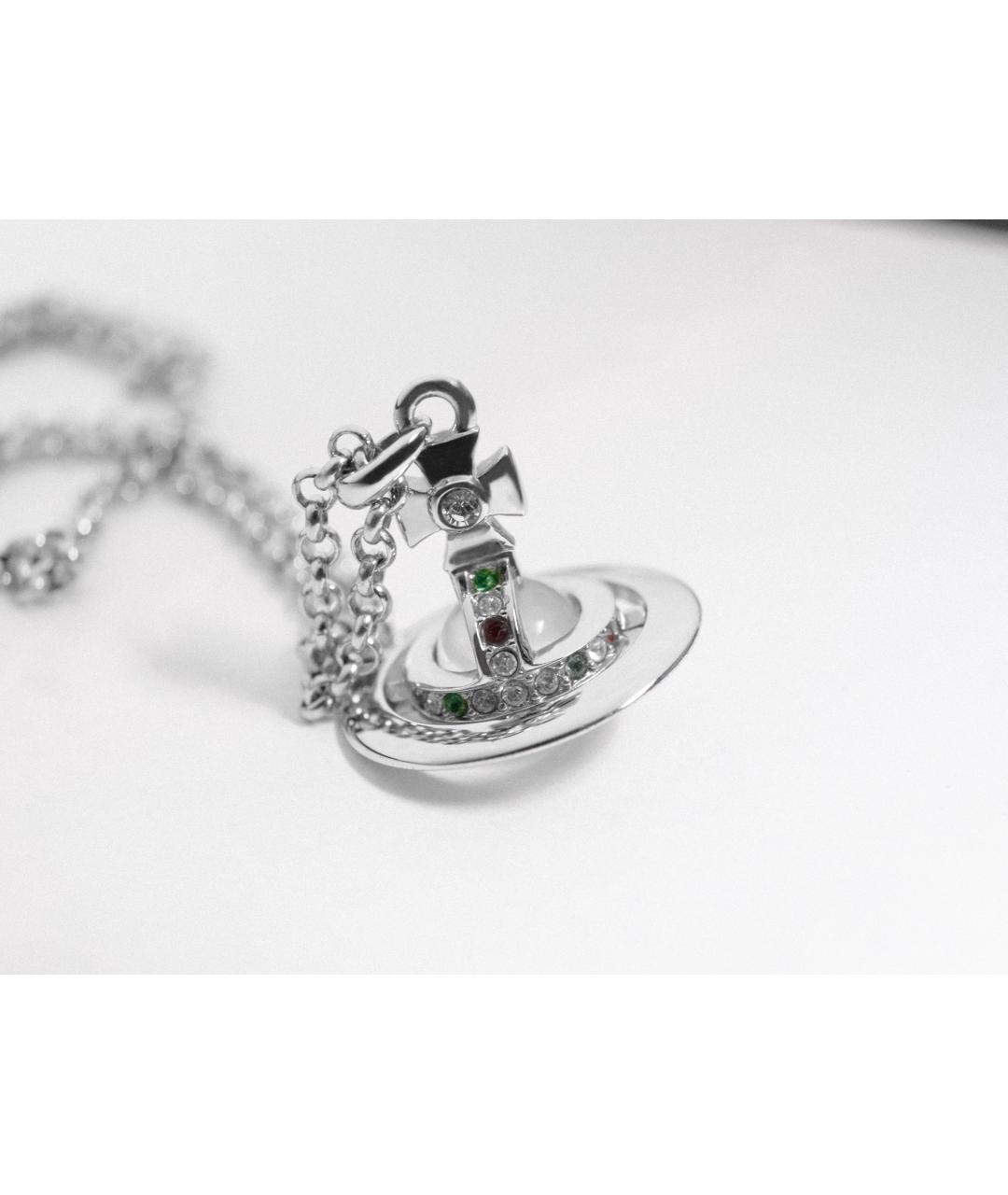 VIVIENNE WESTWOOD Серебряная с серебряным покрытием подвеска, фото 3