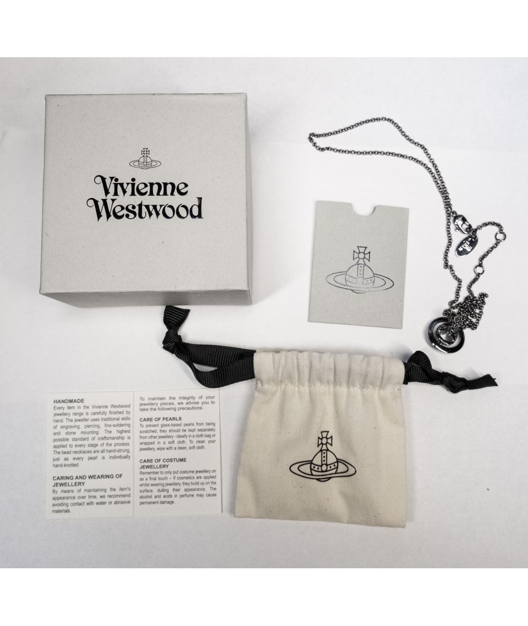 VIVIENNE WESTWOOD Серебряная с серебряным покрытием подвеска, фото 6