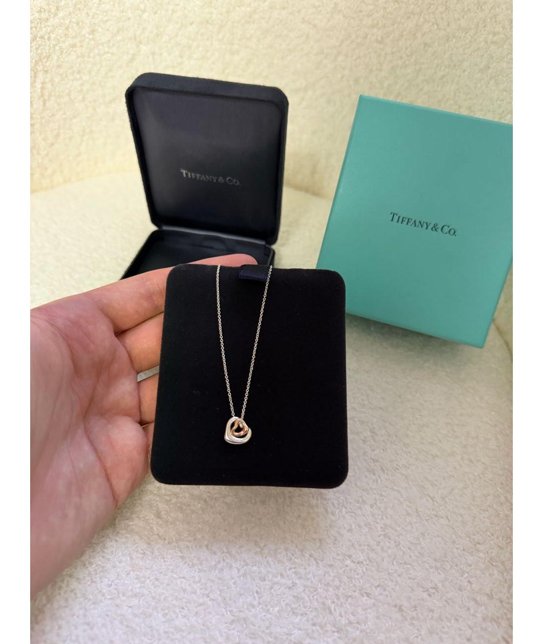 TIFFANY&CO Серебряная подвеска из розового золота, фото 3