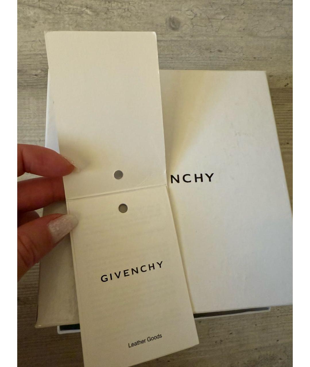 GIVENCHY Черный кожаный ремень, фото 5