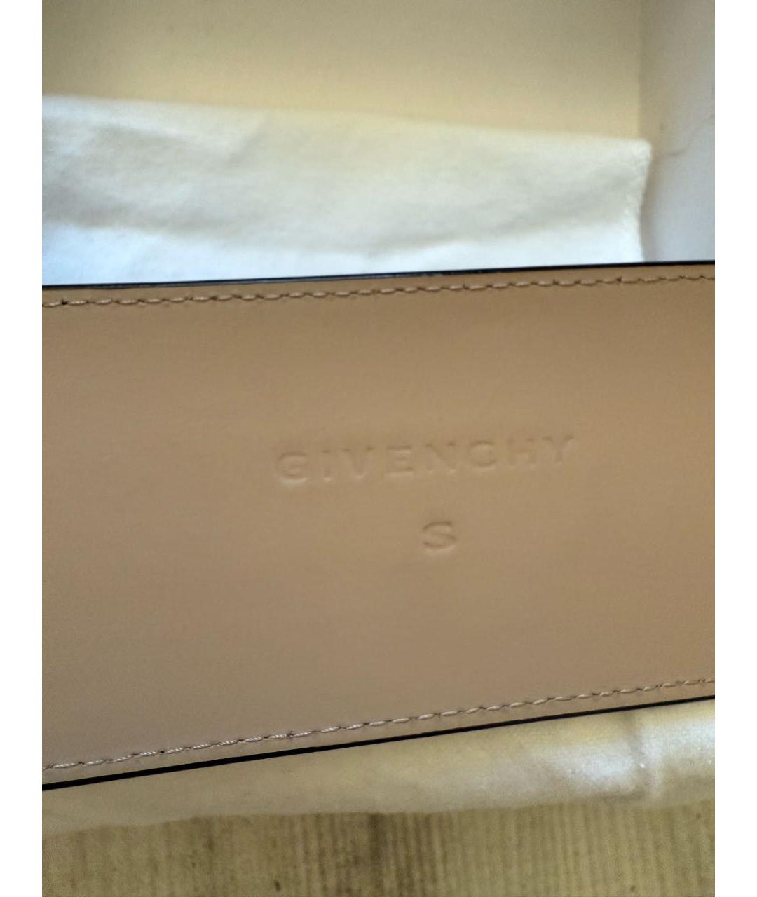 GIVENCHY Черный кожаный ремень, фото 3