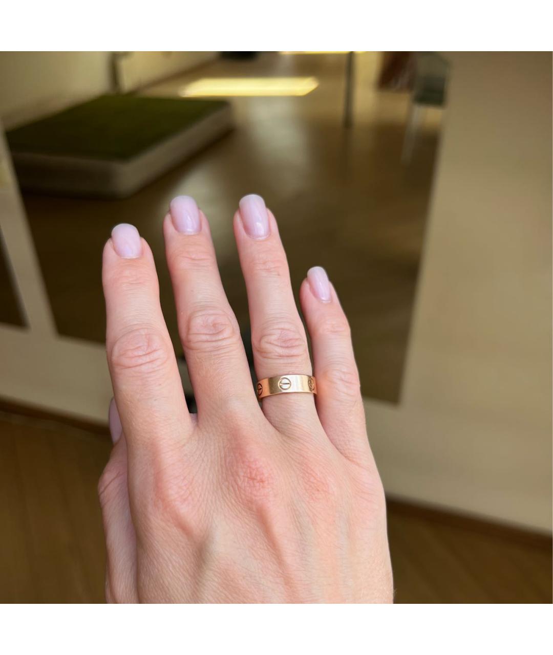 CARTIER Золотое кольцо из розового золота, фото 4