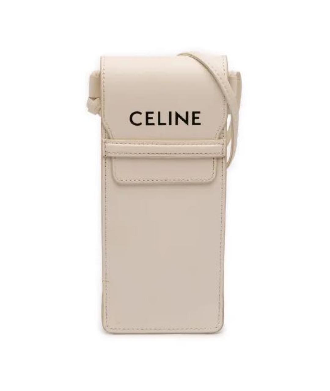 CELINE Белая сумка через плечо, фото 1