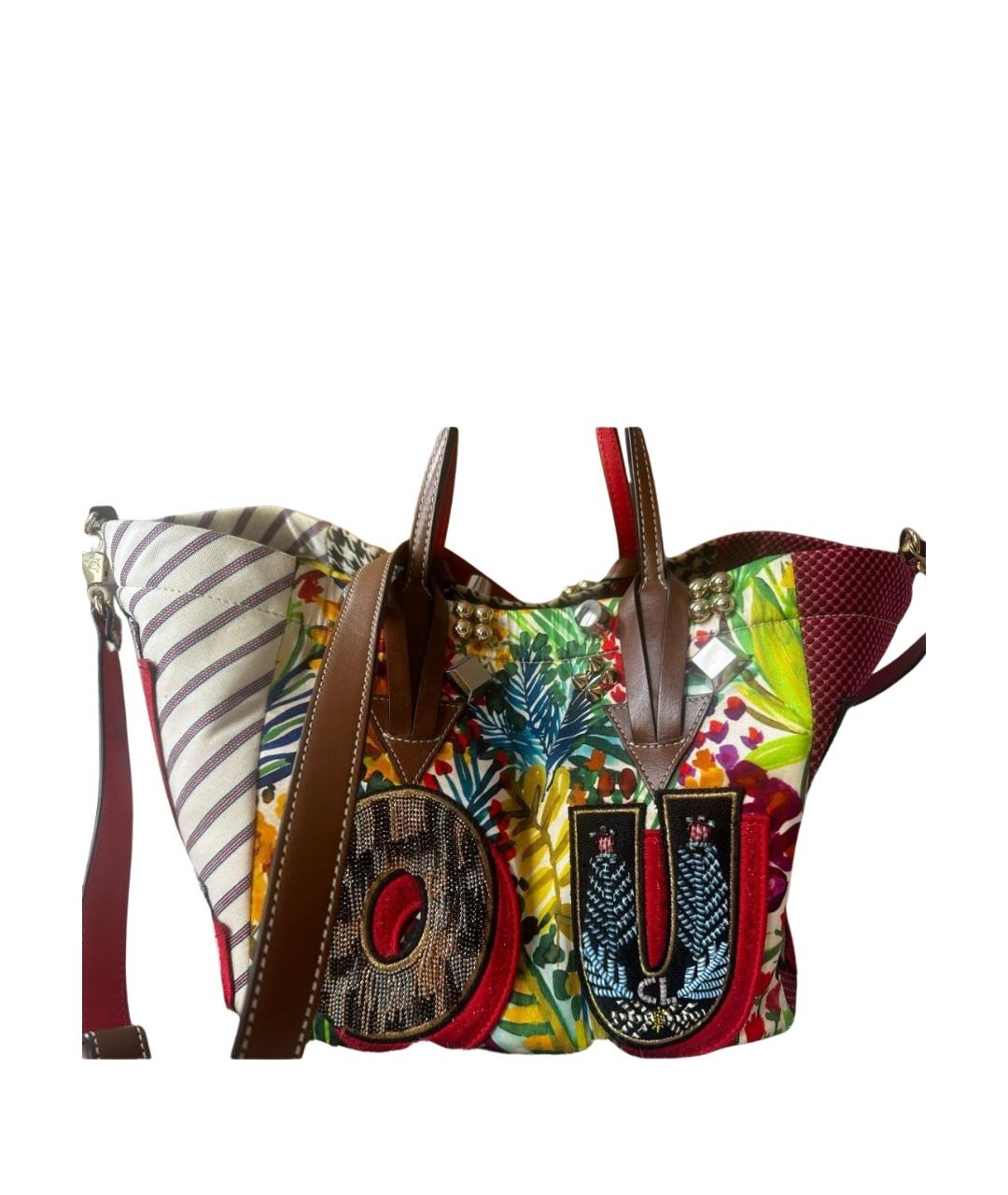 CHRISTIAN LOUBOUTIN Мульти канва сумка тоут, фото 1