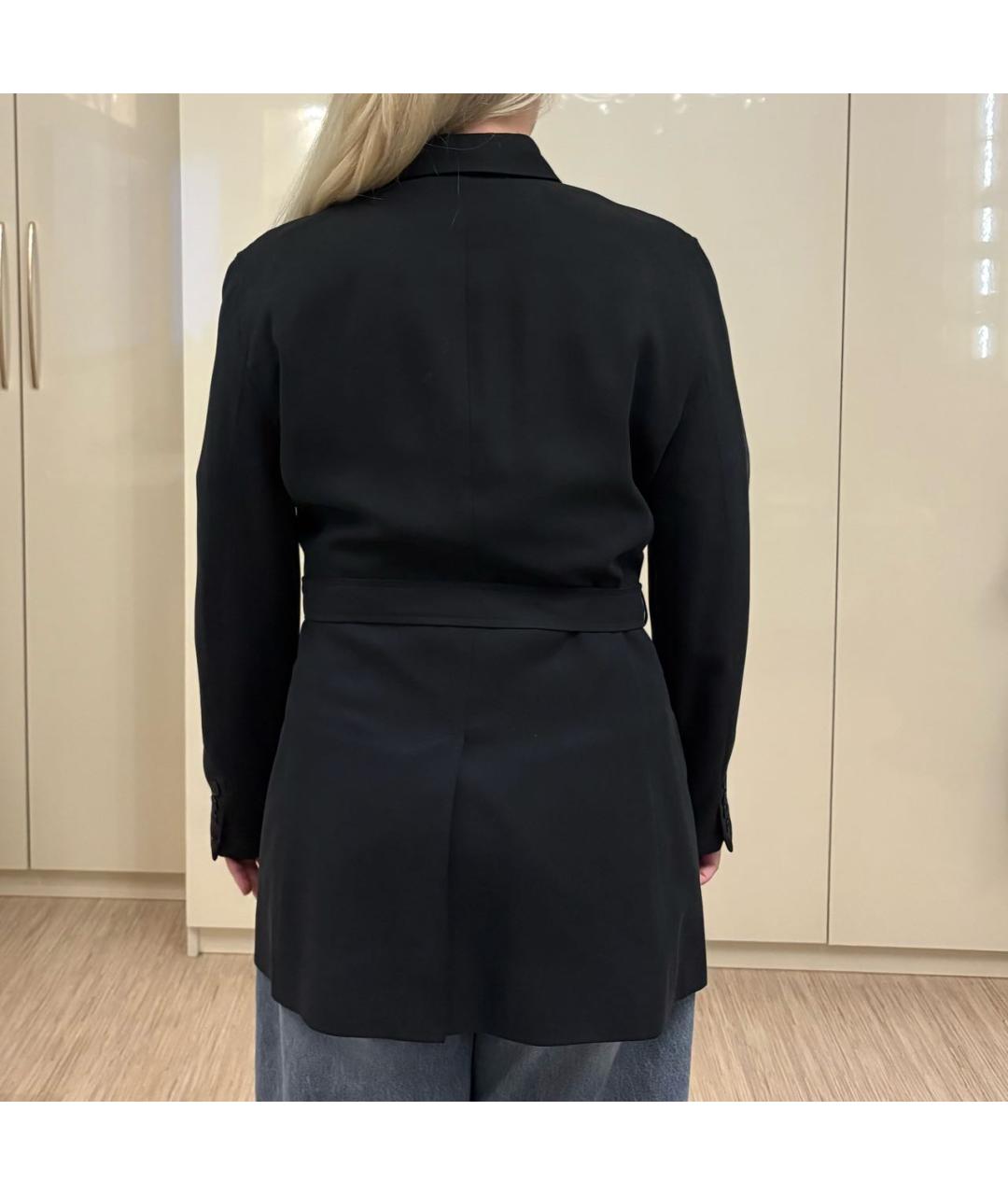 RALPH LAUREN Черный тренч/плащ, фото 2