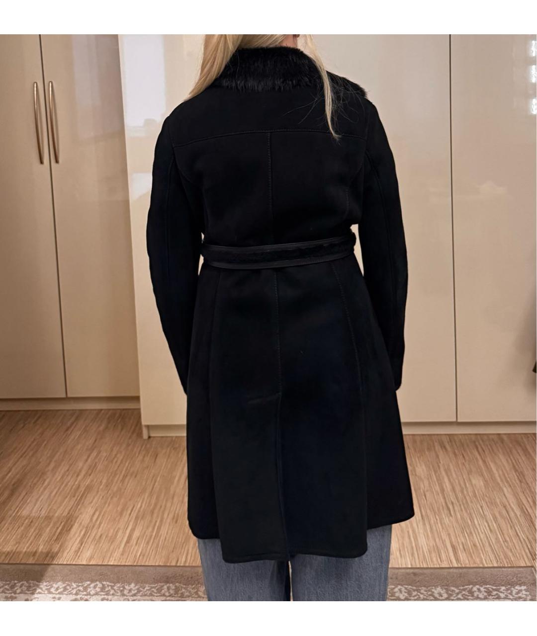 GUCCI Черная дубленка, фото 2