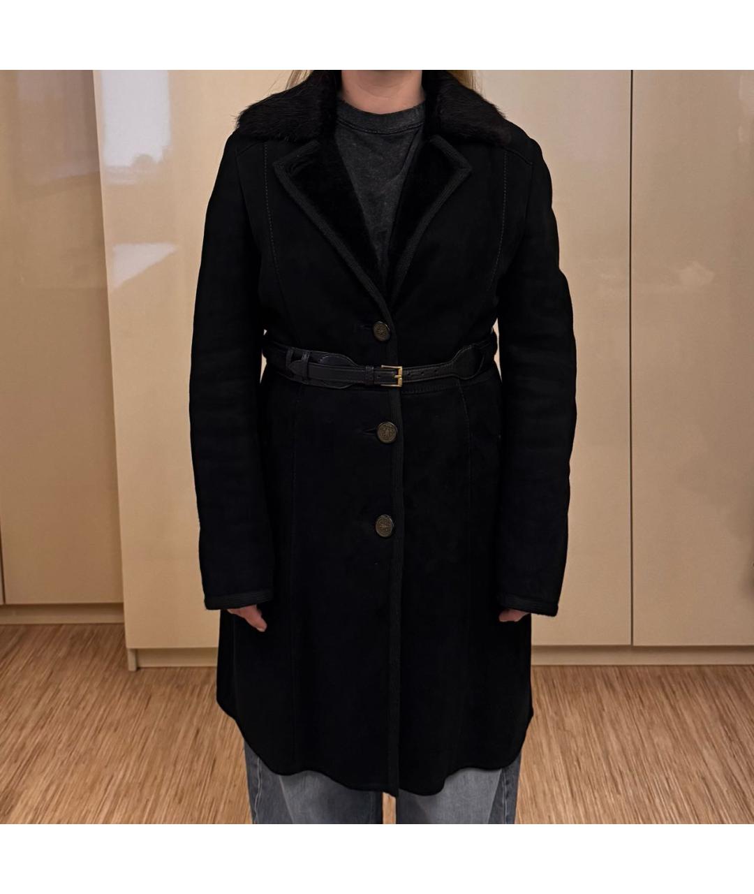GUCCI Черная дубленка, фото 4