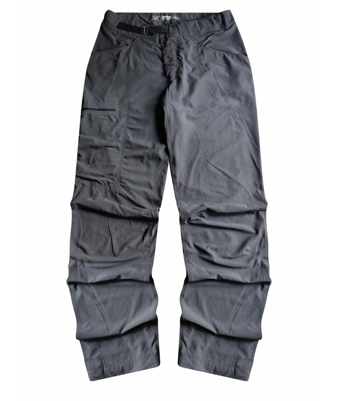 ARCTERYX Серые полиэстеровые повседневные брюки, фото 1