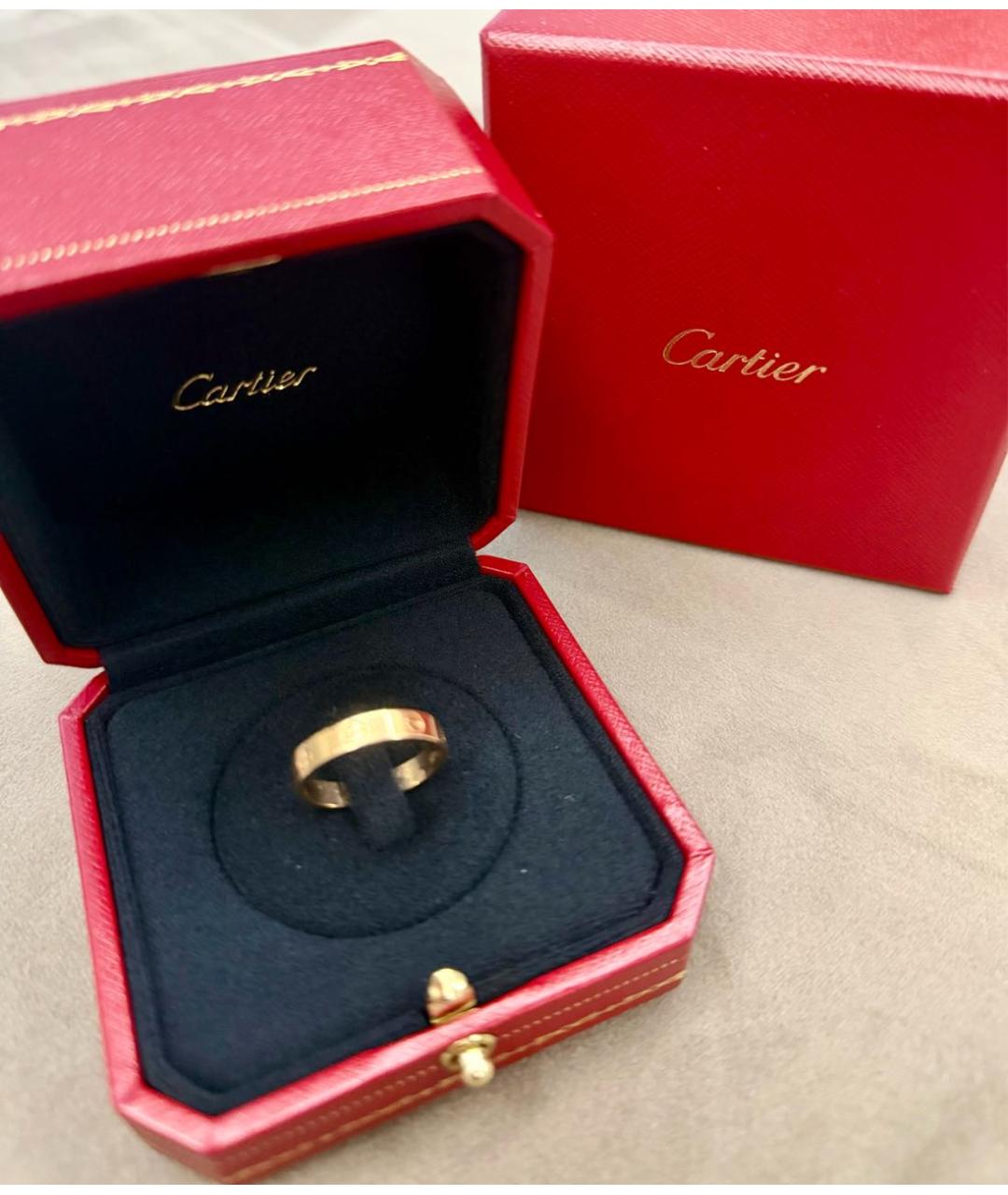 CARTIER Золотое кольцо из розового золота, фото 2