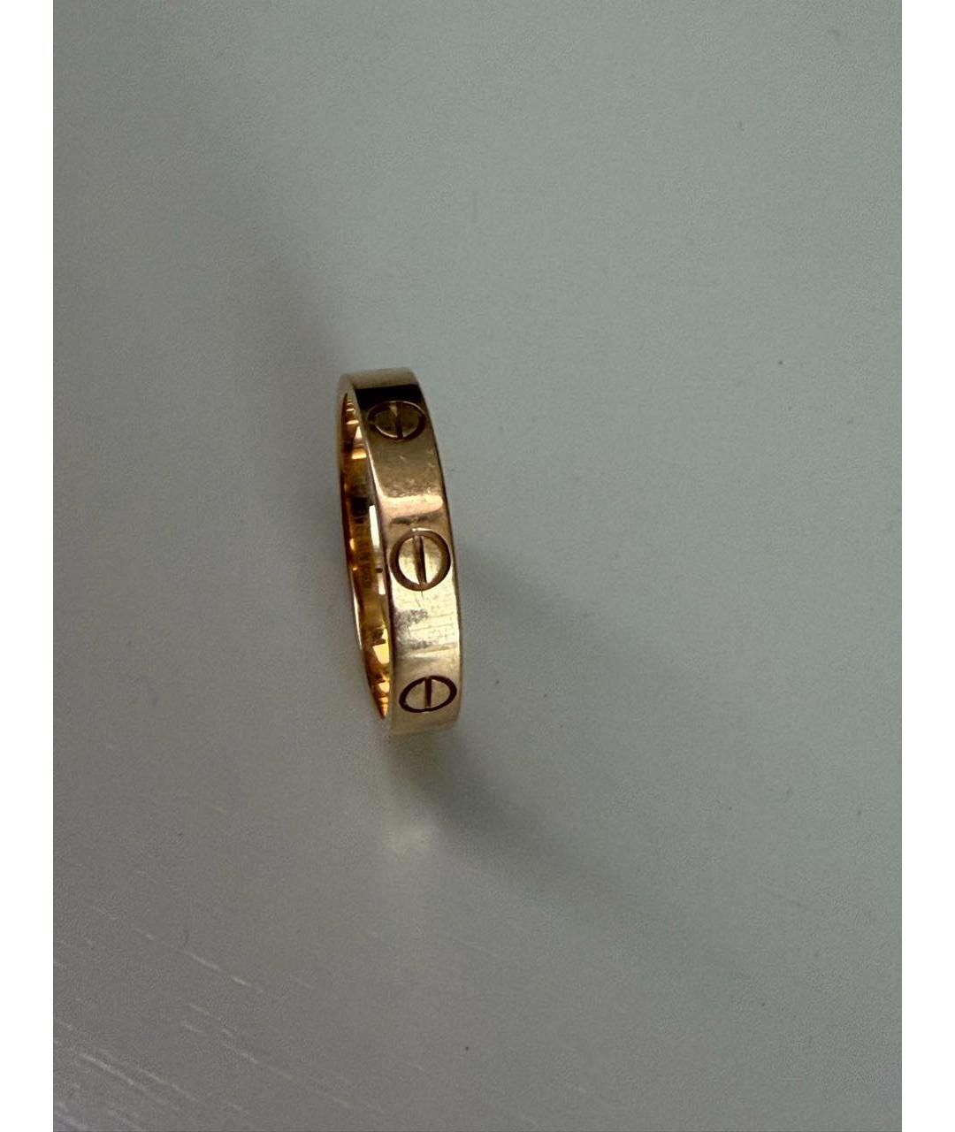CARTIER Золотое кольцо из розового золота, фото 3