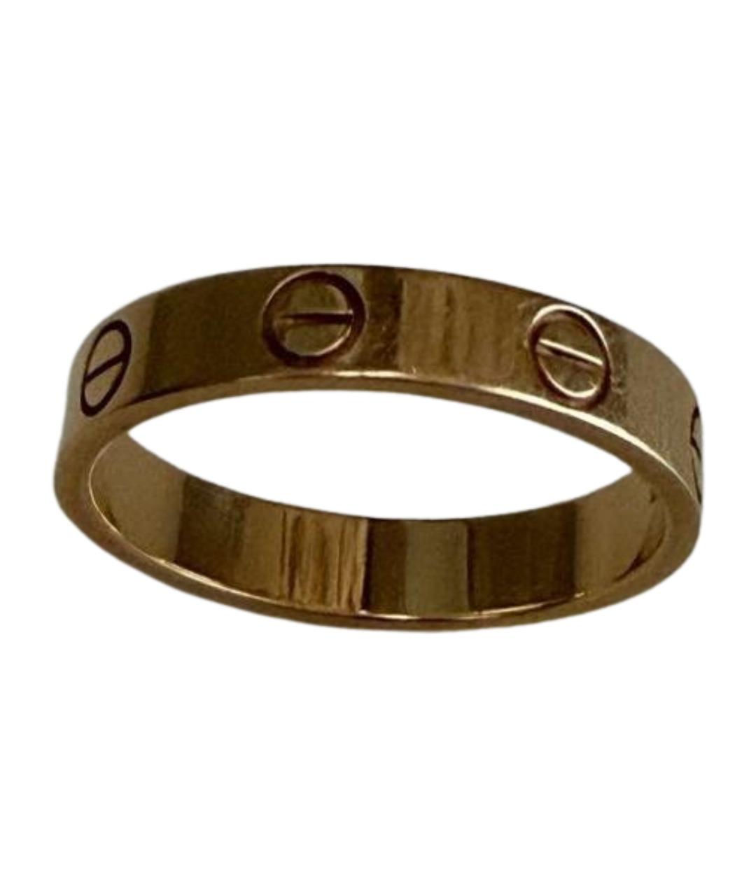 CARTIER Золотое кольцо из розового золота, фото 1