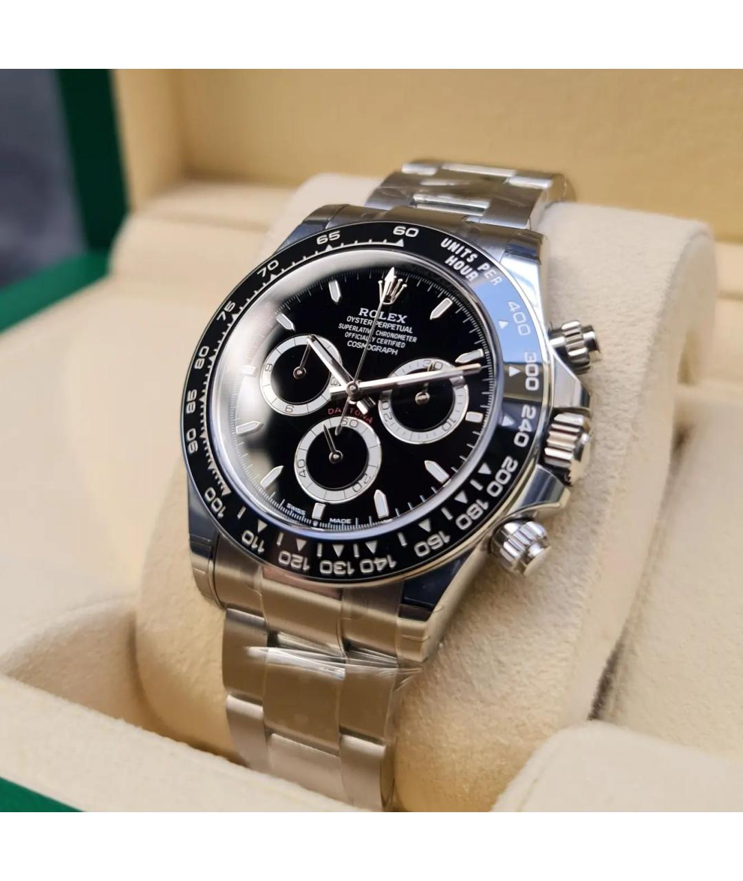 ROLEX Черные часы, фото 3