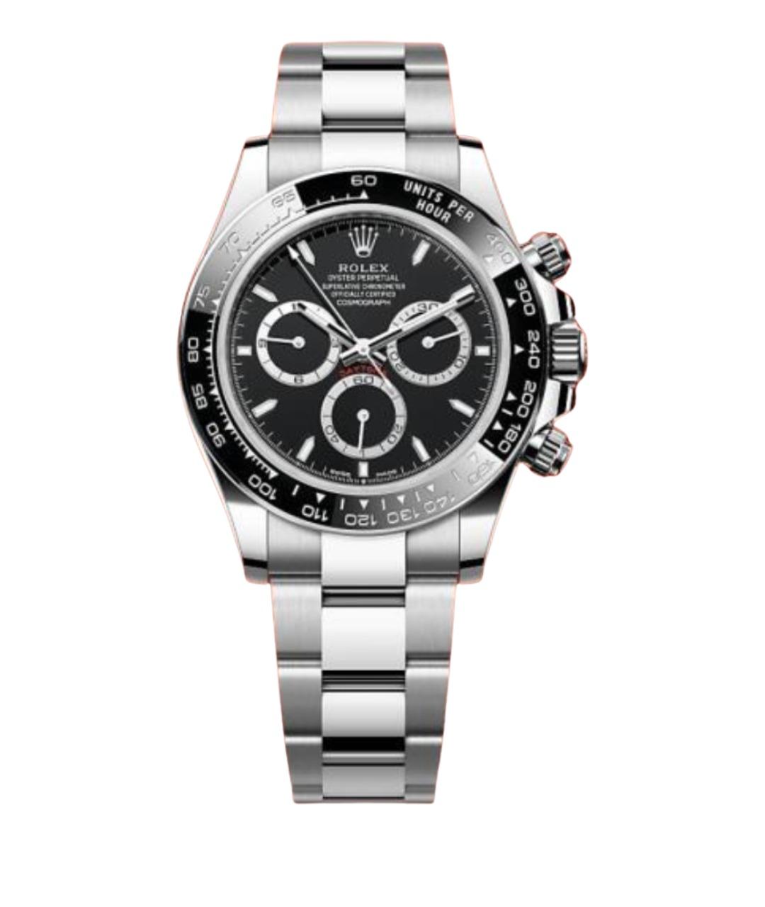 ROLEX Черные часы, фото 1