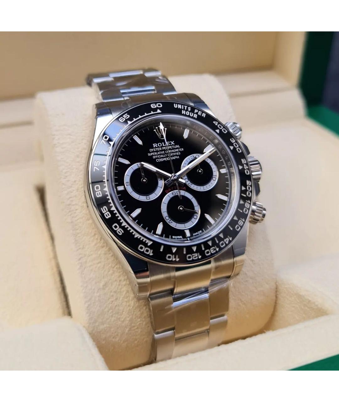 ROLEX Черные часы, фото 4