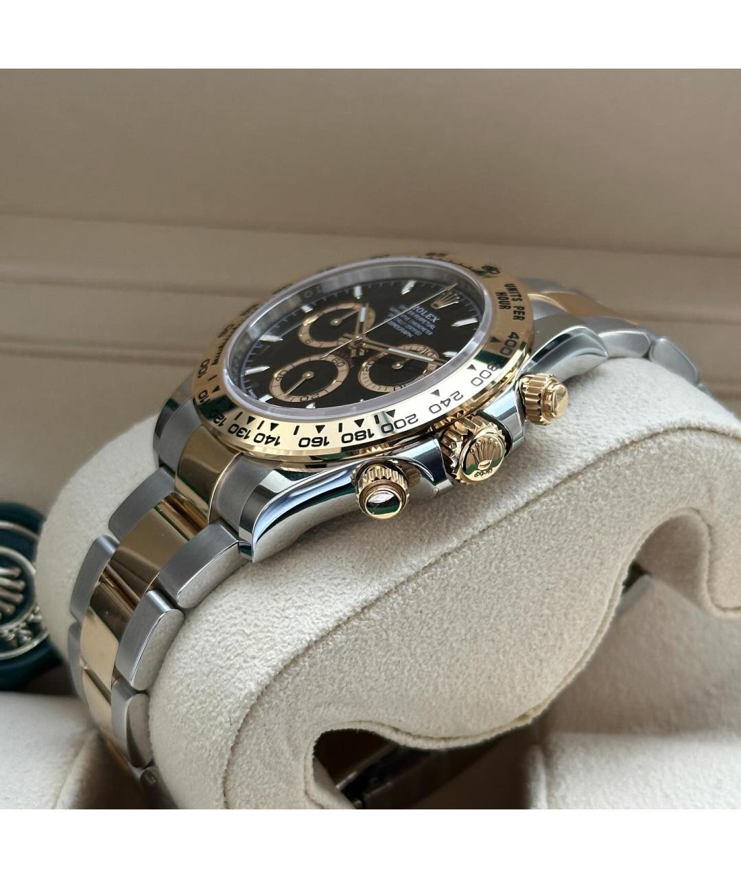 ROLEX Черные часы, фото 4