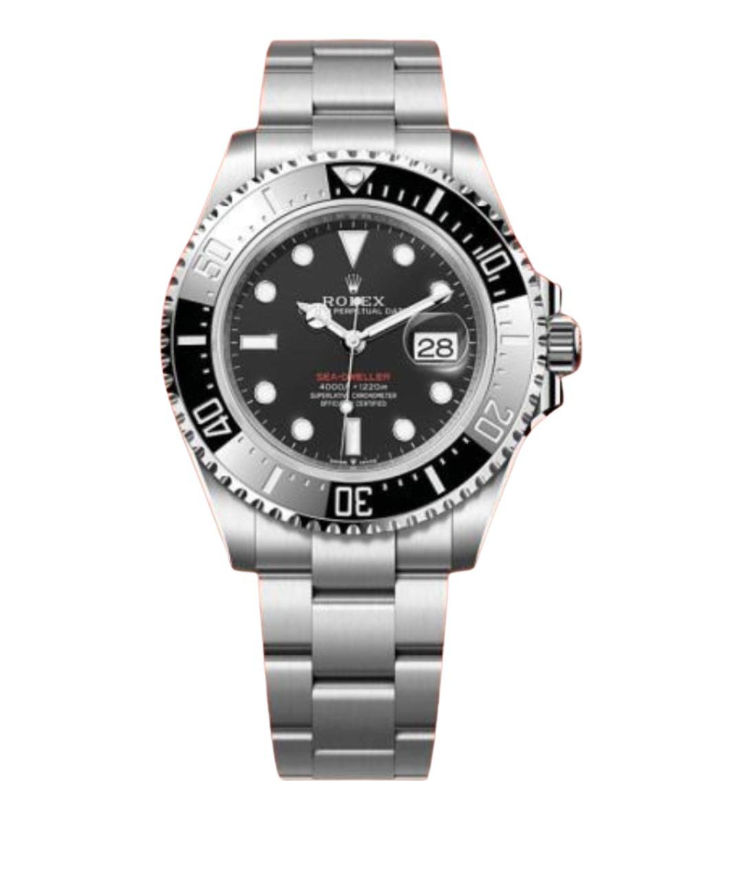 ROLEX Черные часы, фото 1