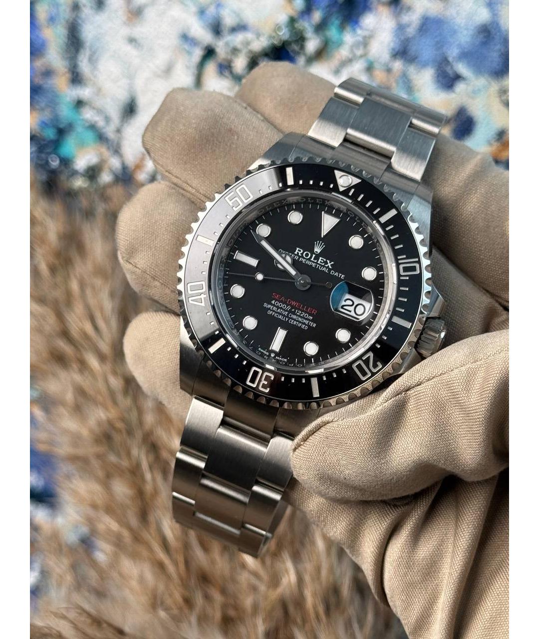 ROLEX Черные часы, фото 3