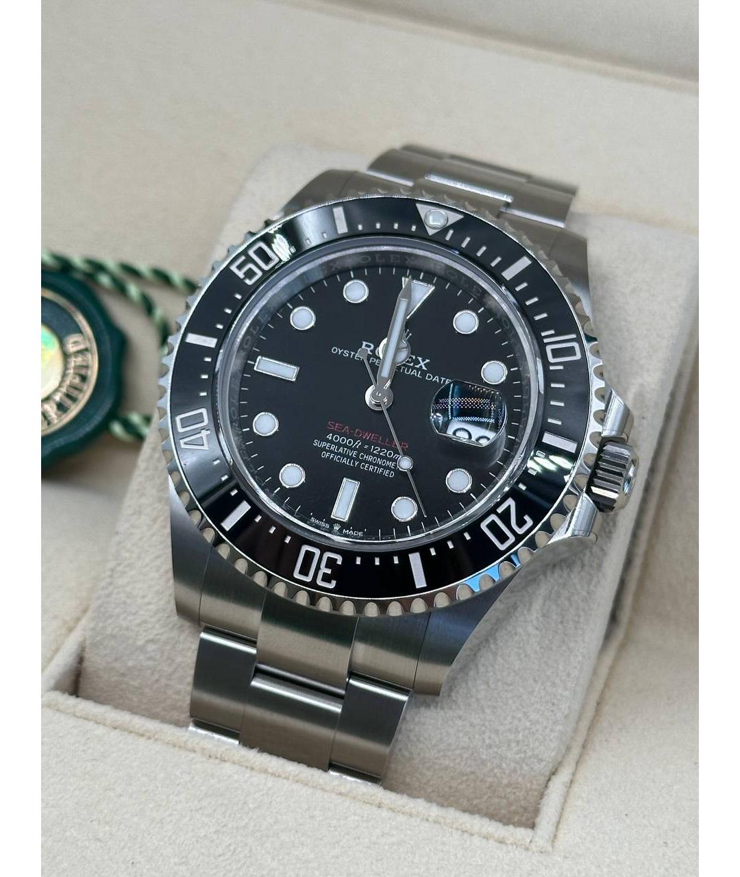 ROLEX Черные часы, фото 2