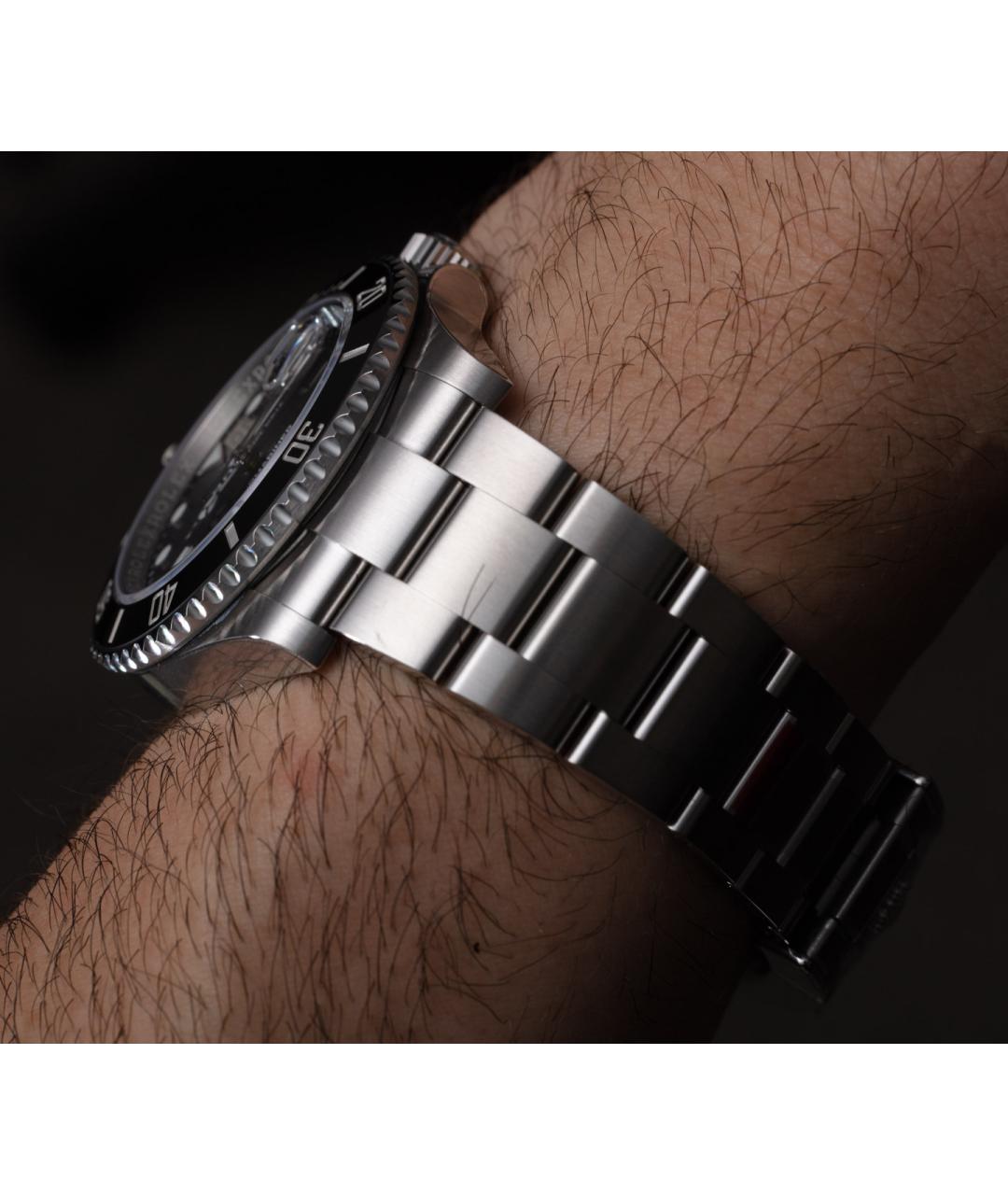 ROLEX Черные часы, фото 7