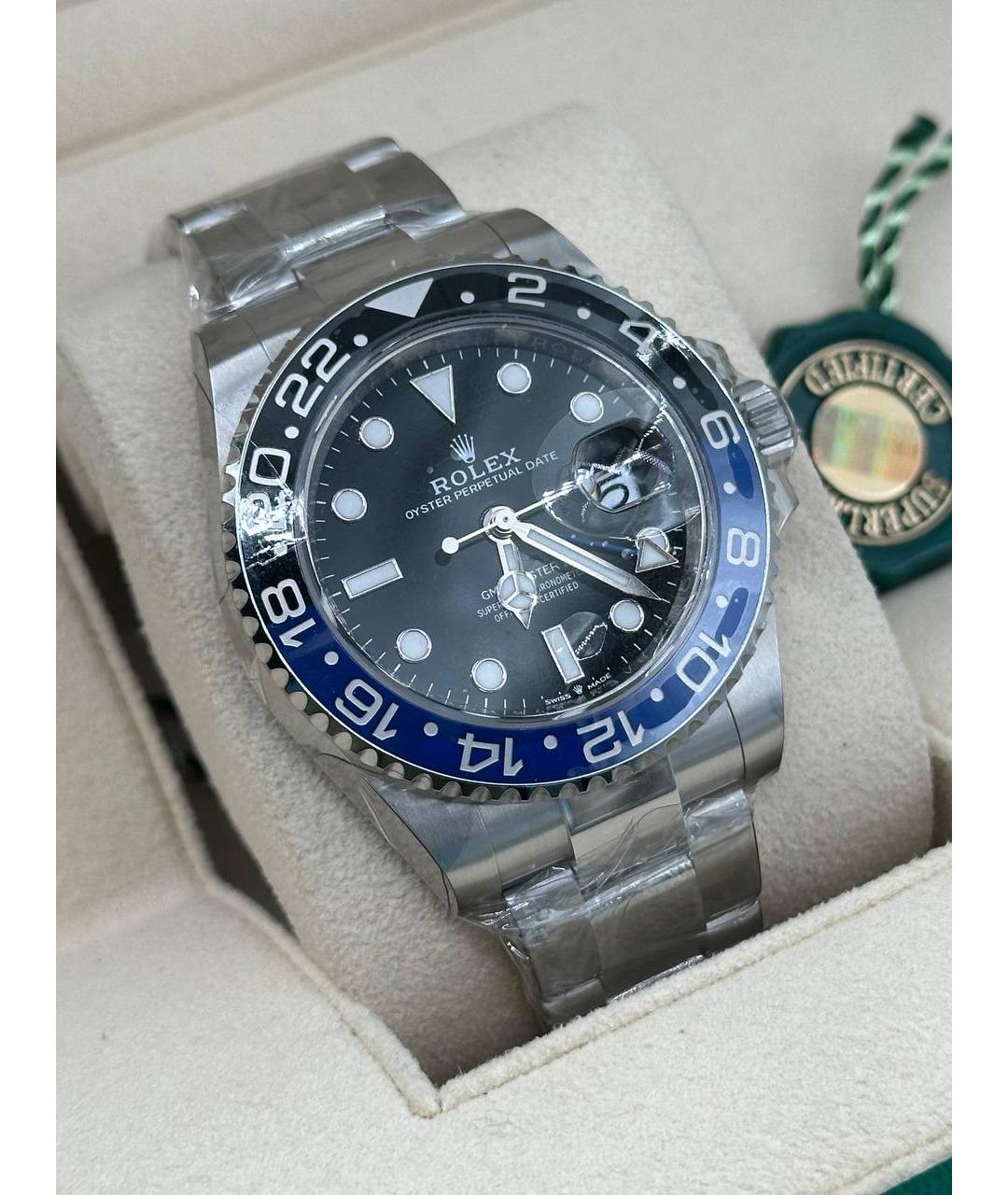 ROLEX Черные часы, фото 2