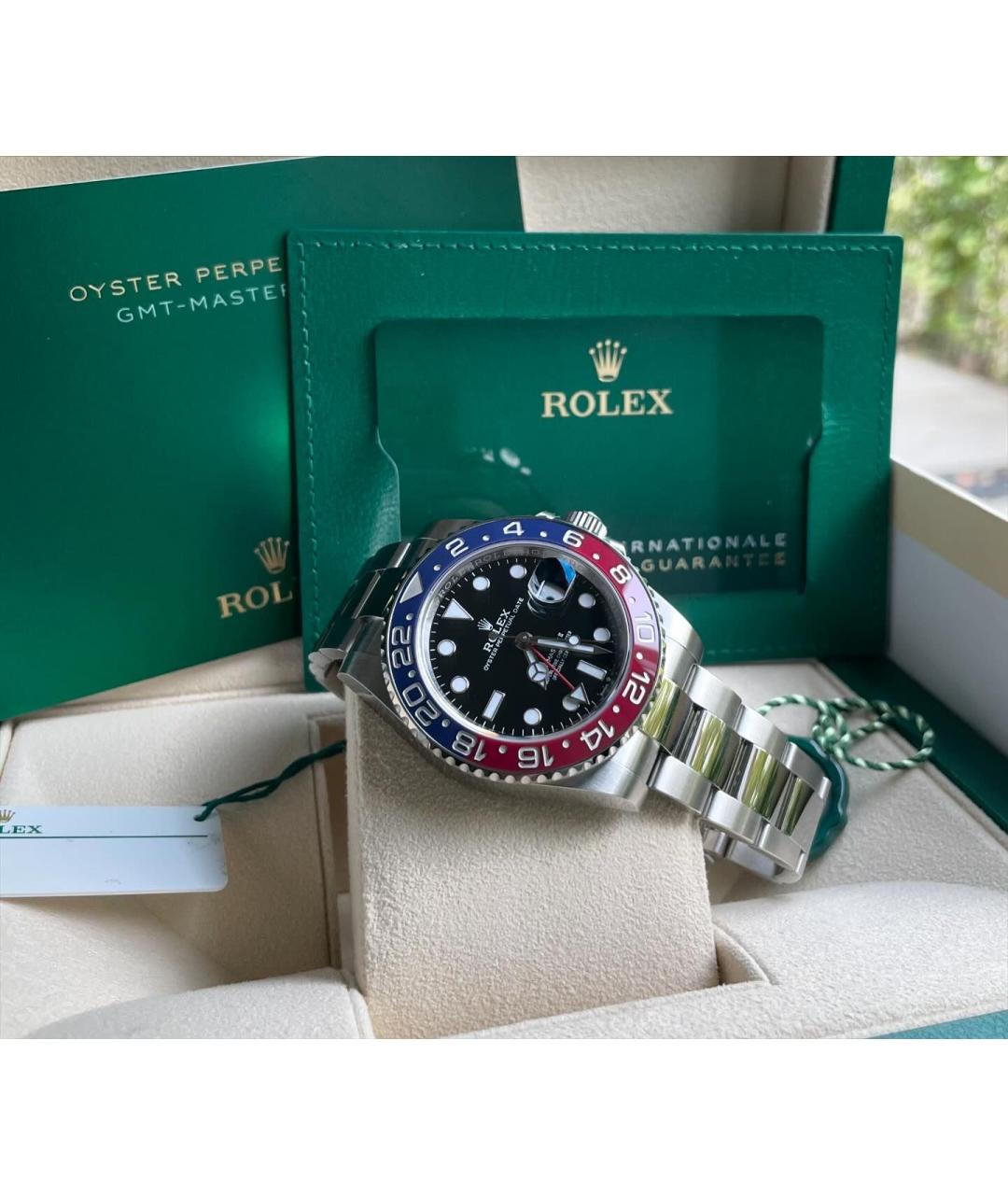 ROLEX Черные часы, фото 3