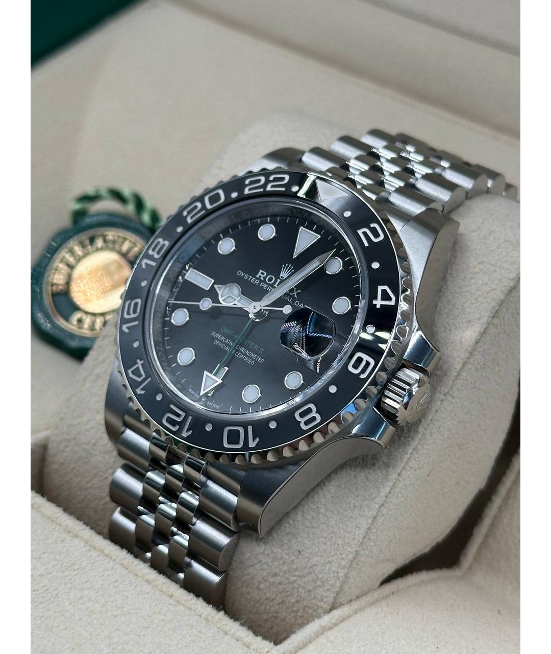 ROLEX Черные часы, фото 3