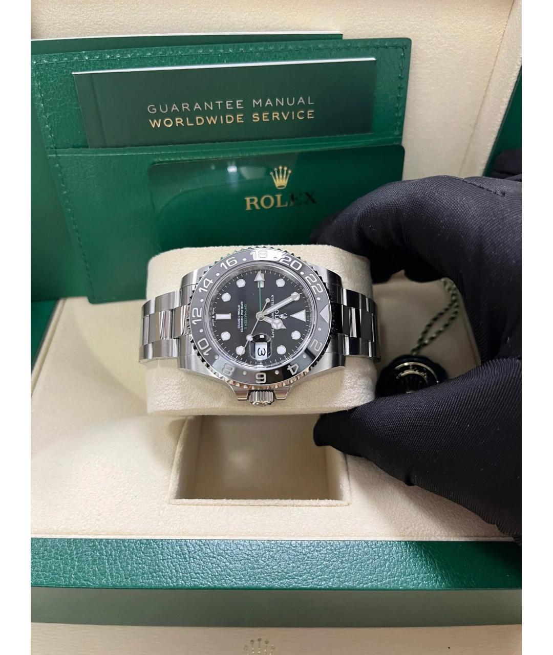 ROLEX Черные часы, фото 8