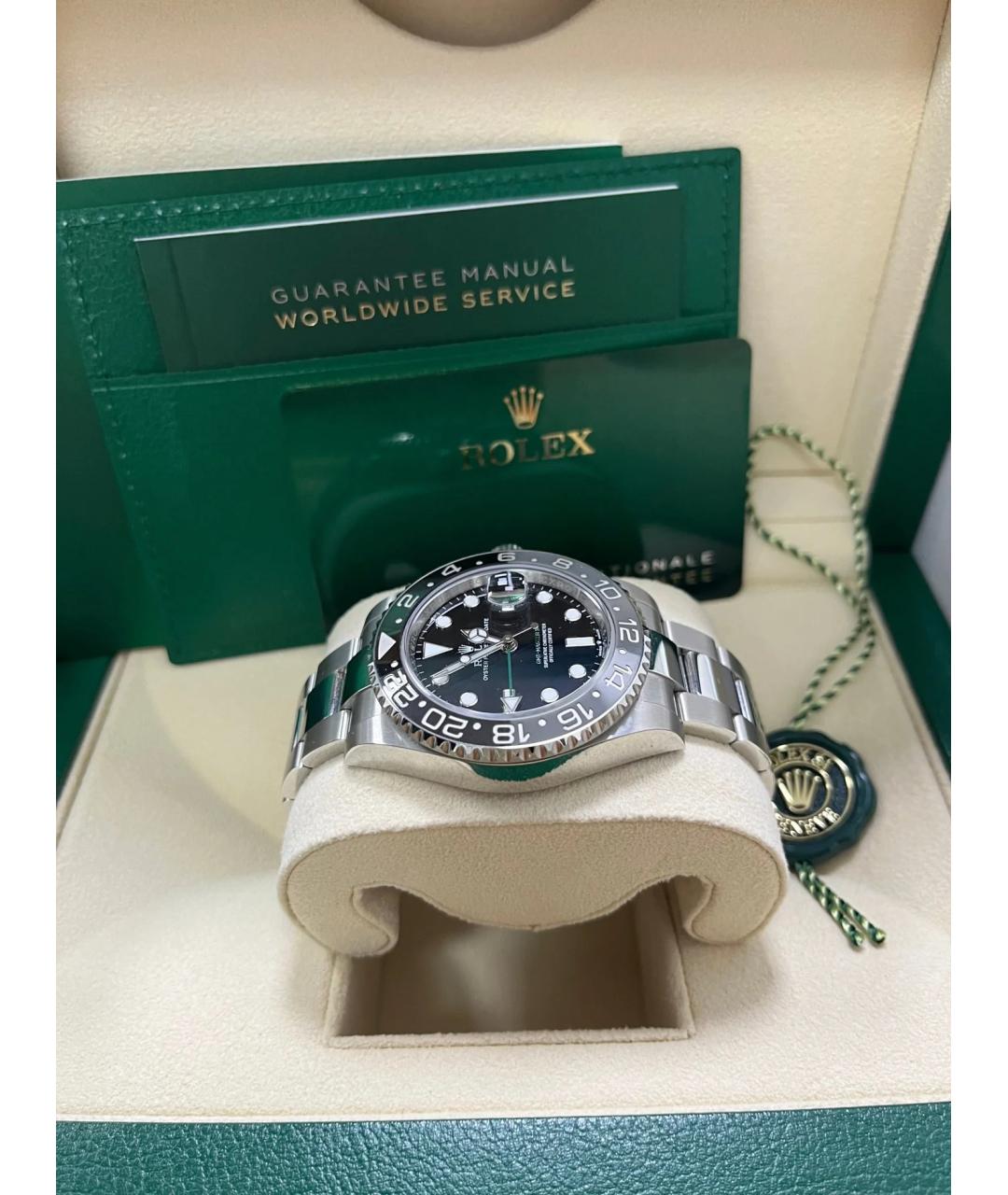 ROLEX Черные часы, фото 5