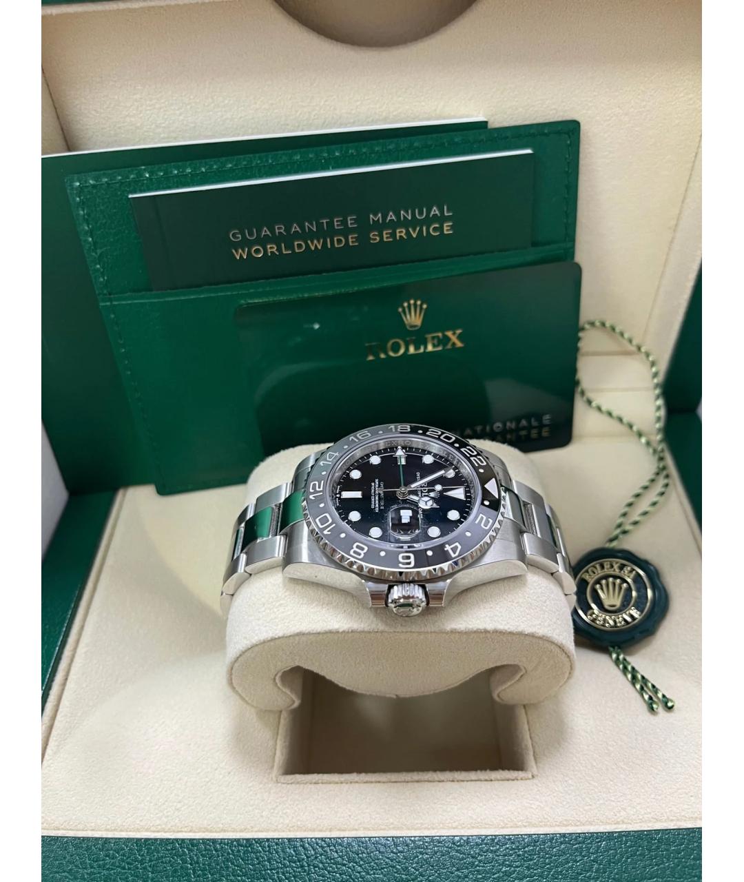 ROLEX Черные часы, фото 6