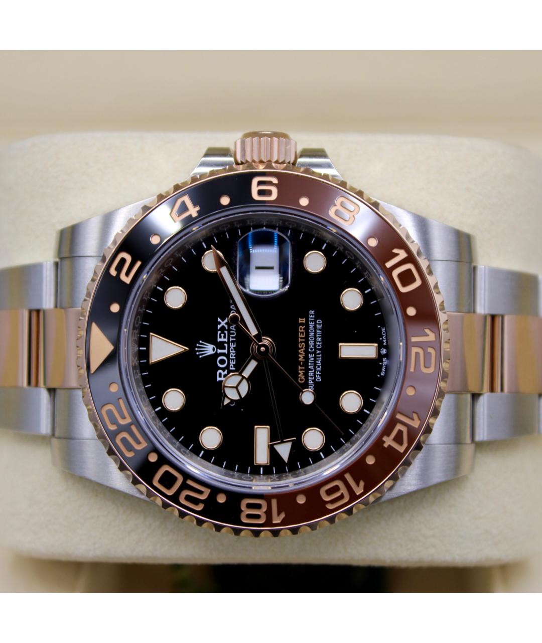 ROLEX Черные часы, фото 6