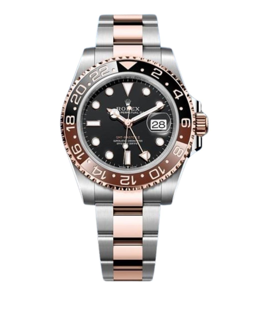 ROLEX Черные часы, фото 1