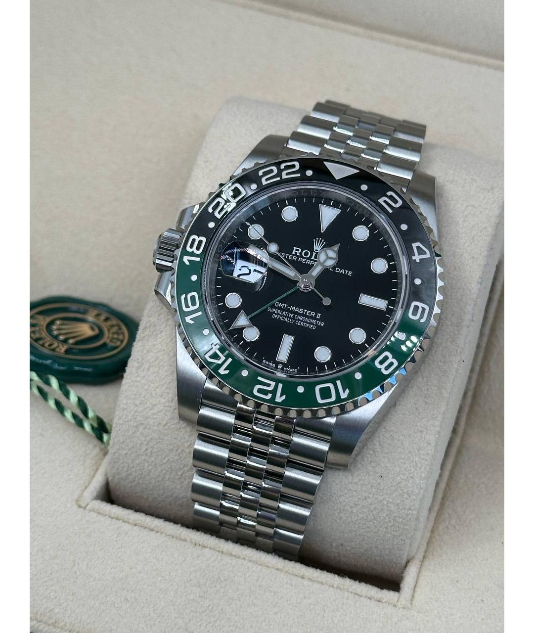 ROLEX Черные часы, фото 3