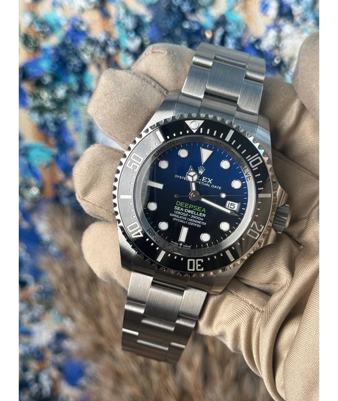 ROLEX Синие часы, фото 3