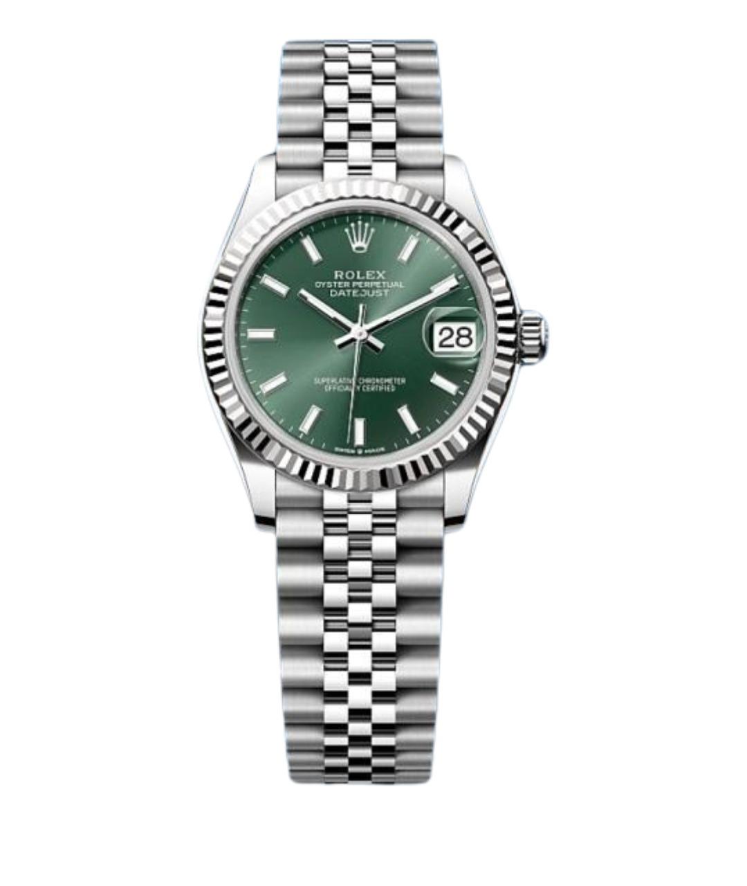 ROLEX Зеленые часы, фото 1