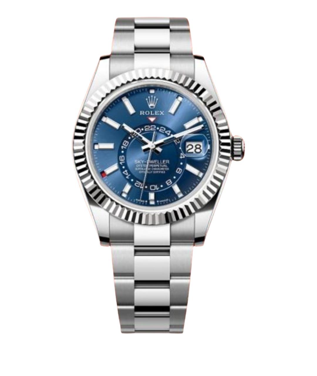 ROLEX Синие часы, фото 1