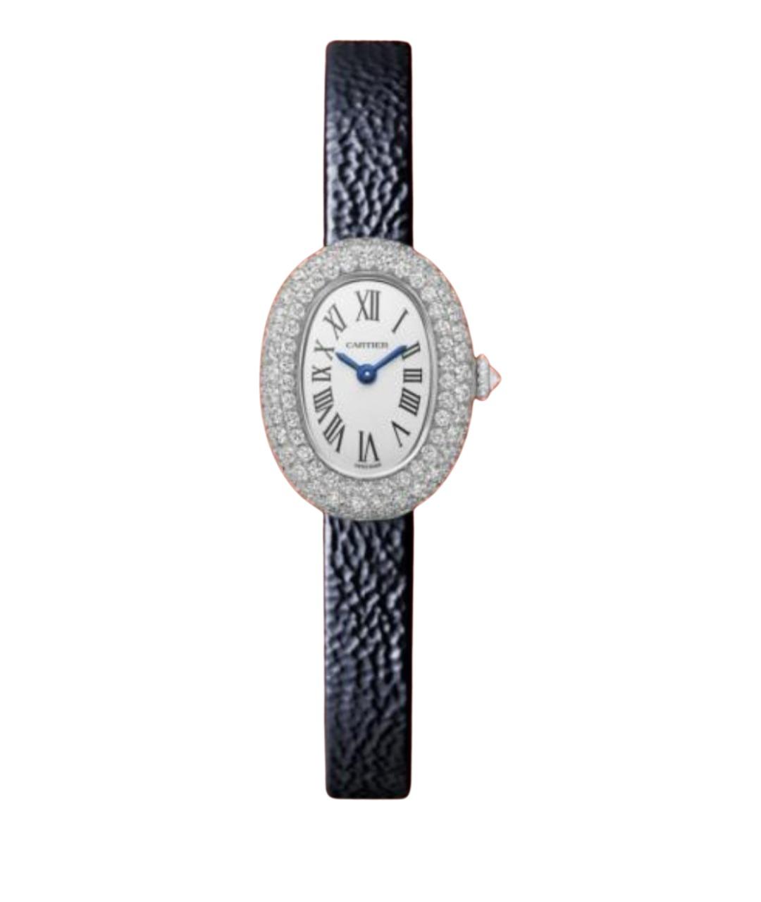 CARTIER Серые часы из белого золота, фото 1