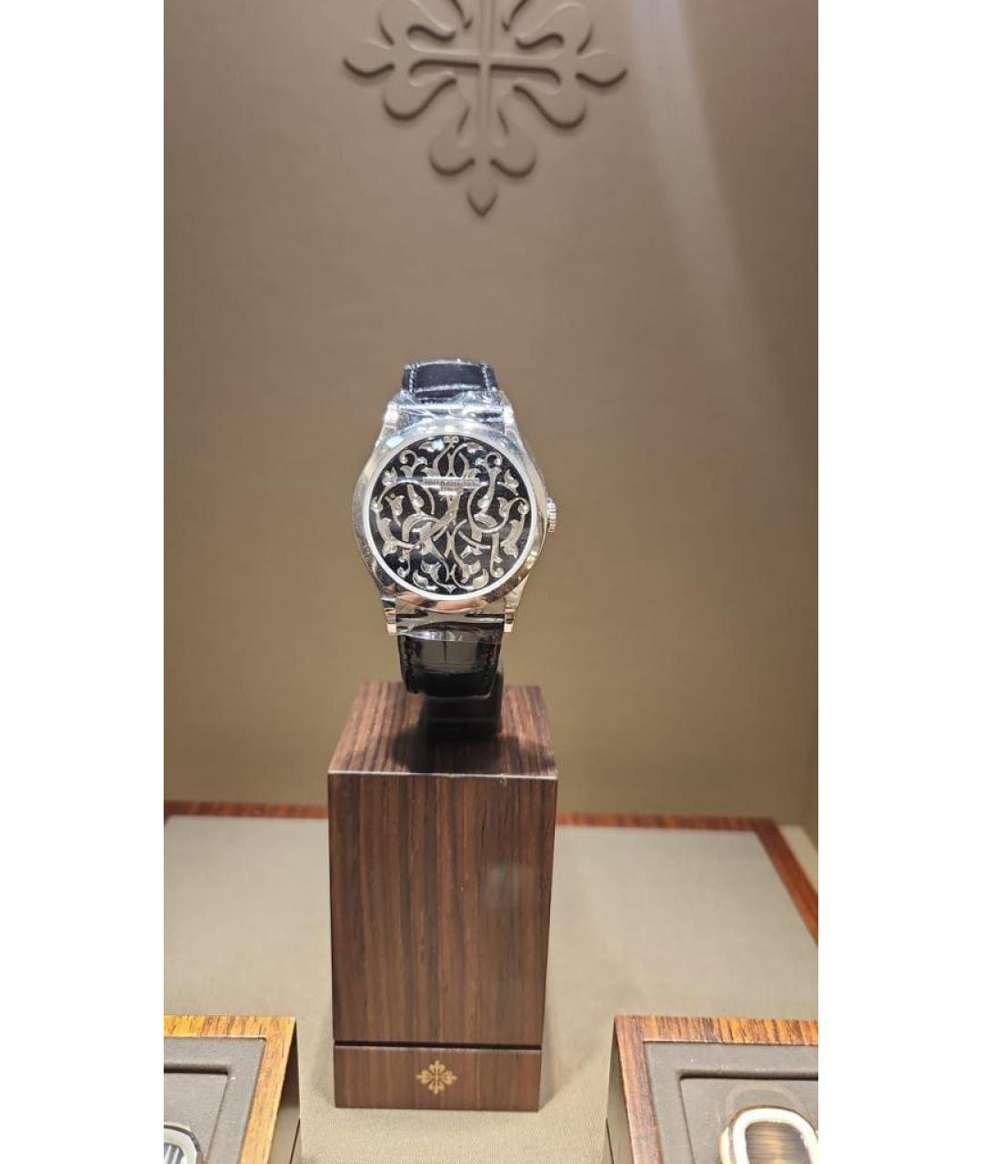 PATEK PHILIPPE Черные платиновые часы, фото 4