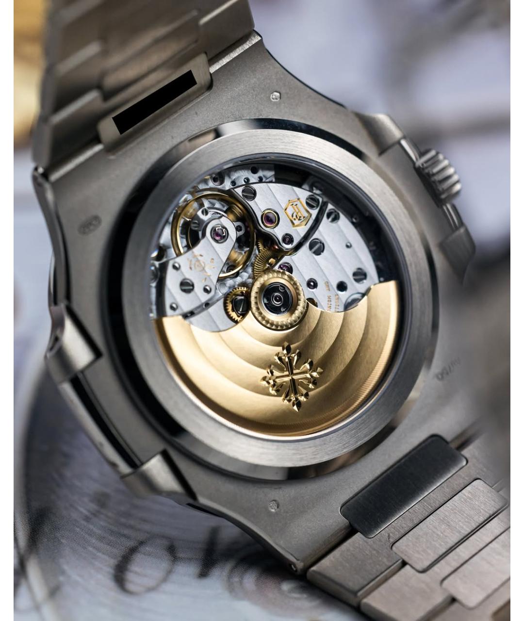 PATEK PHILIPPE Синие часы из белого золота, фото 7