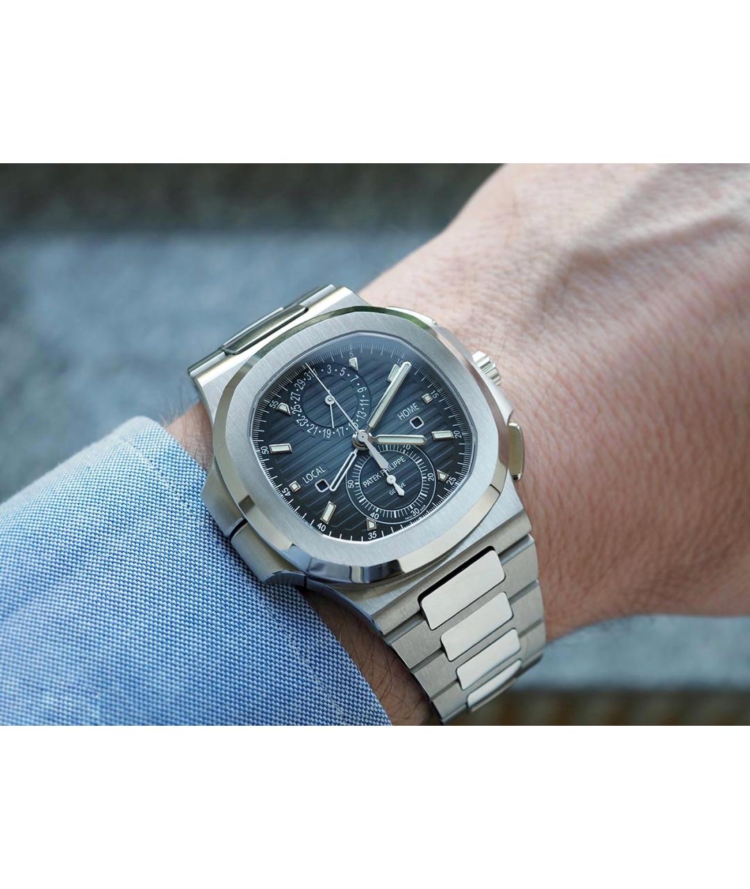 PATEK PHILIPPE Синие часы, фото 2