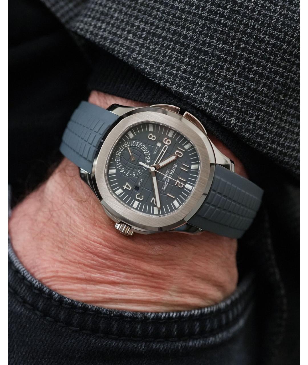 PATEK PHILIPPE Синие часы из белого золота, фото 7
