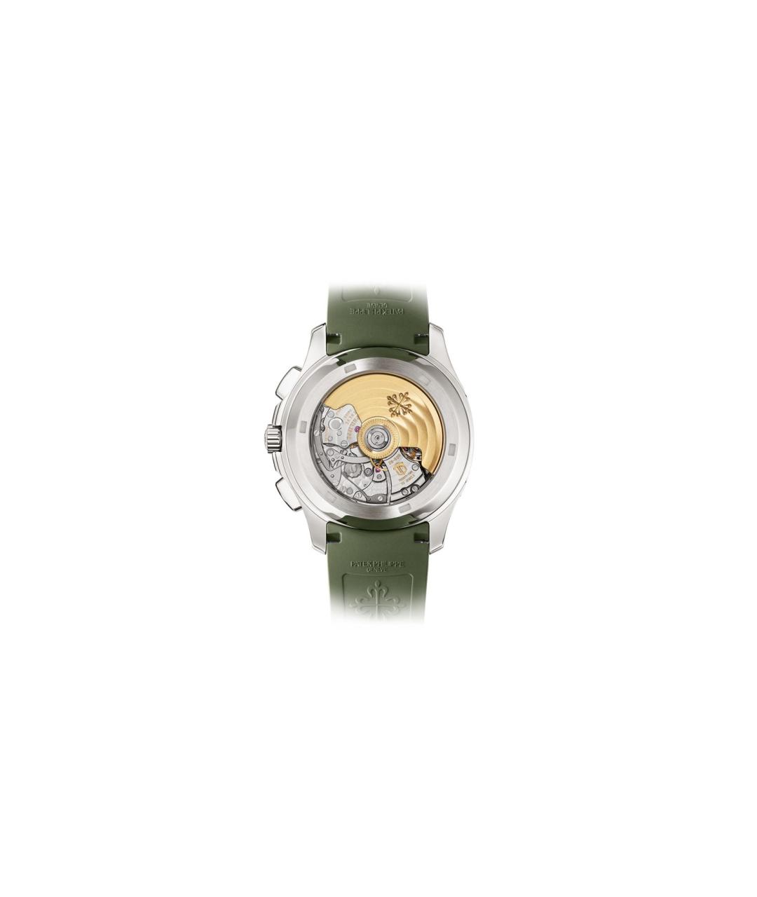 PATEK PHILIPPE Зеленые часы из белого золота, фото 2