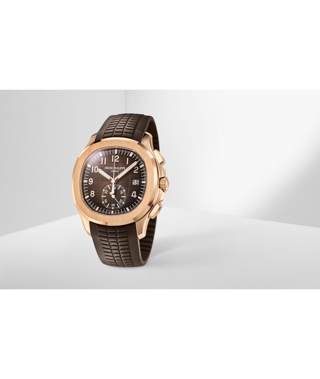 PATEK PHILIPPE Коричневые часы из розового золота, фото 5