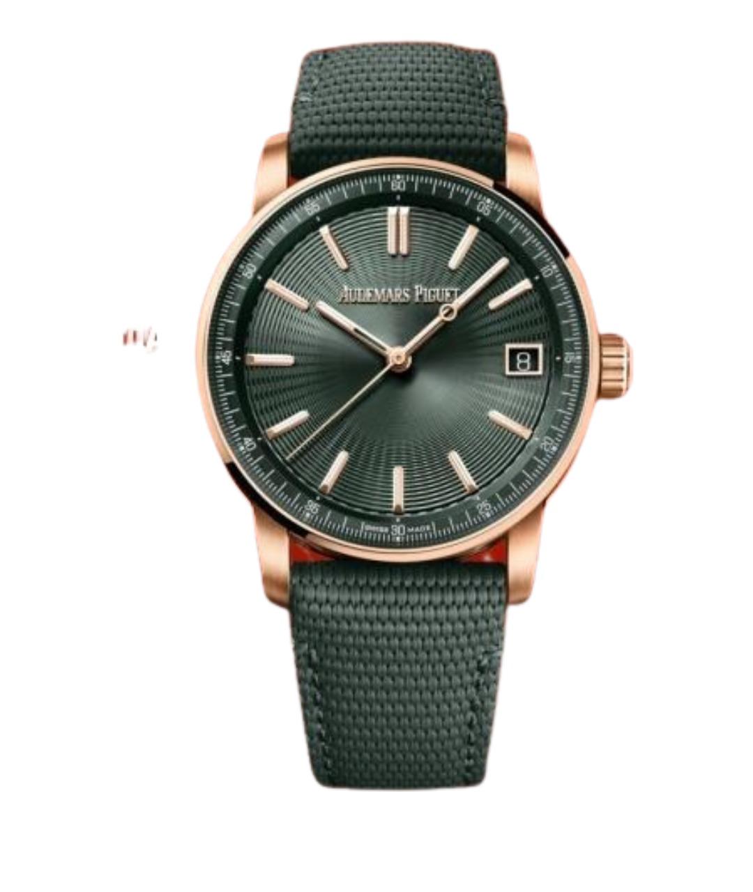 Audemars Piguet Зеленые часы из розового золота, фото 2
