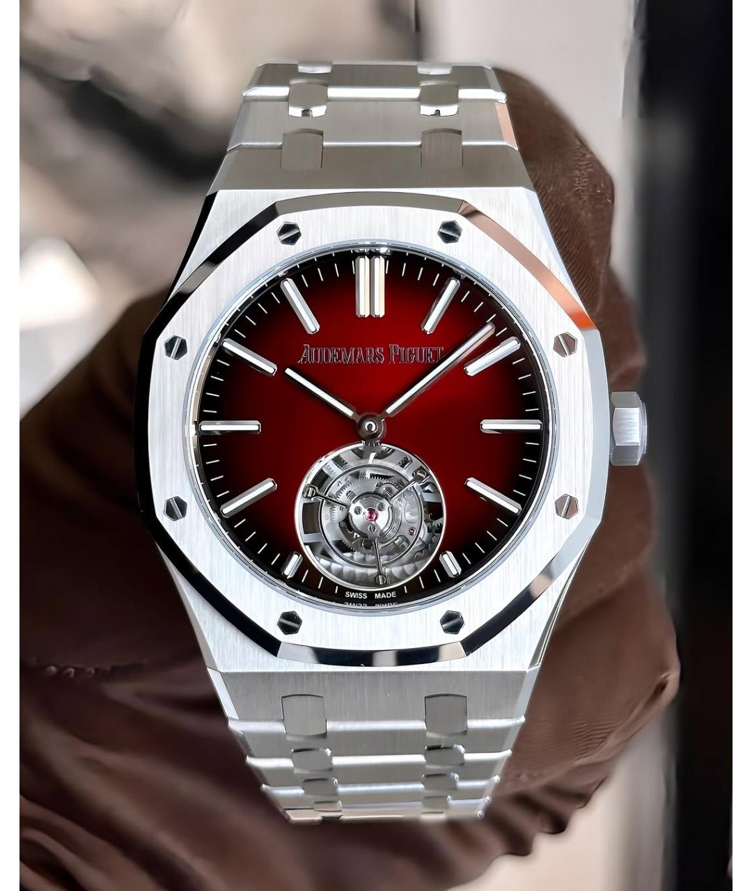 Audemars Piguet Красные часы, фото 5