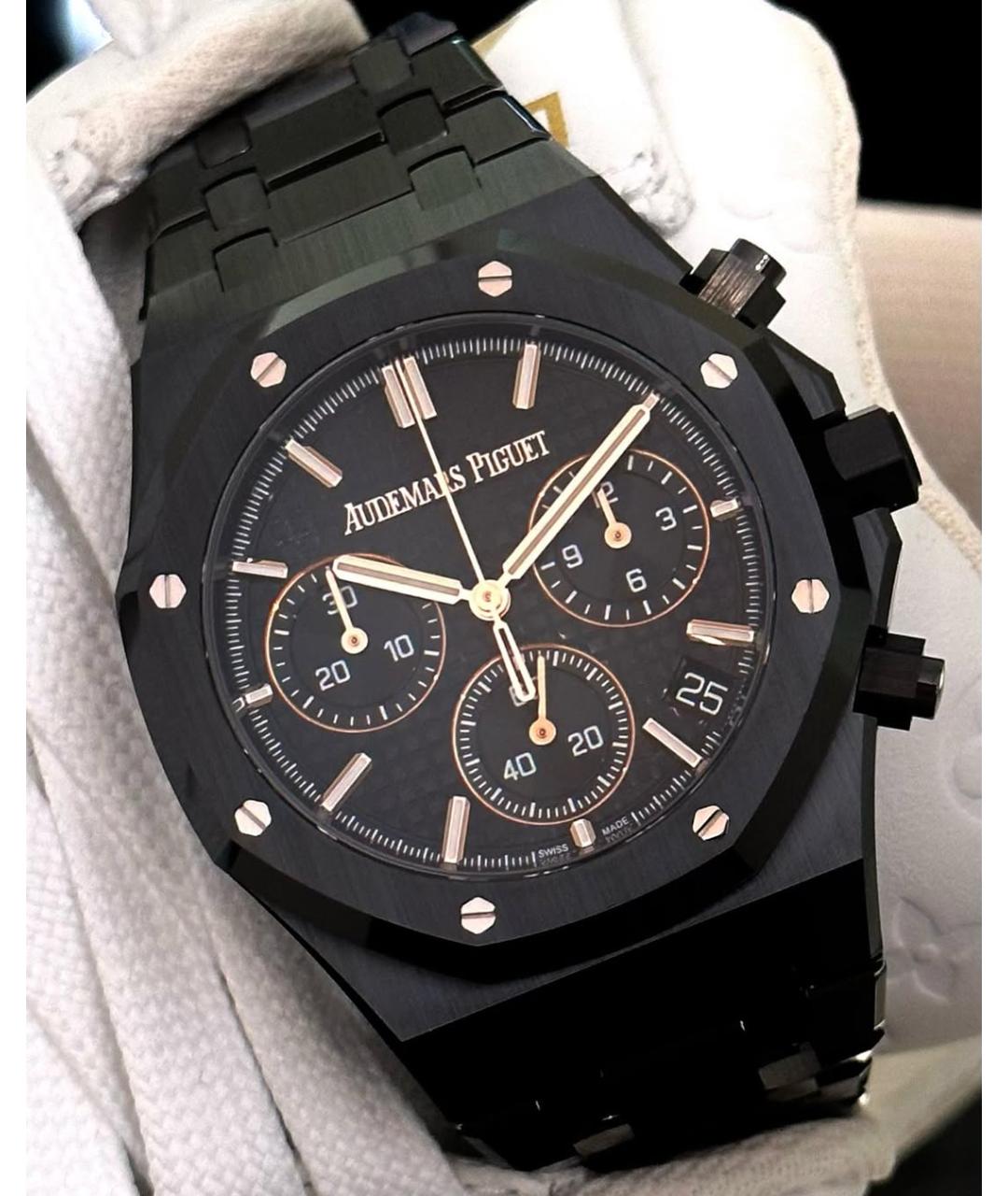 Audemars Piguet Черные керамические часы, фото 2