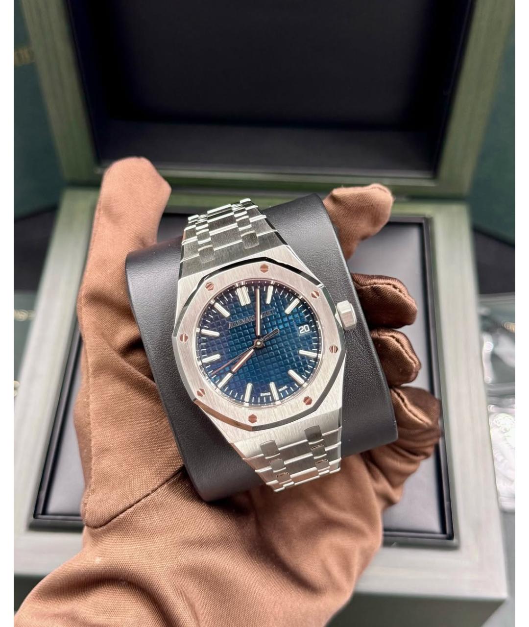 Audemars Piguet Синие часы, фото 7