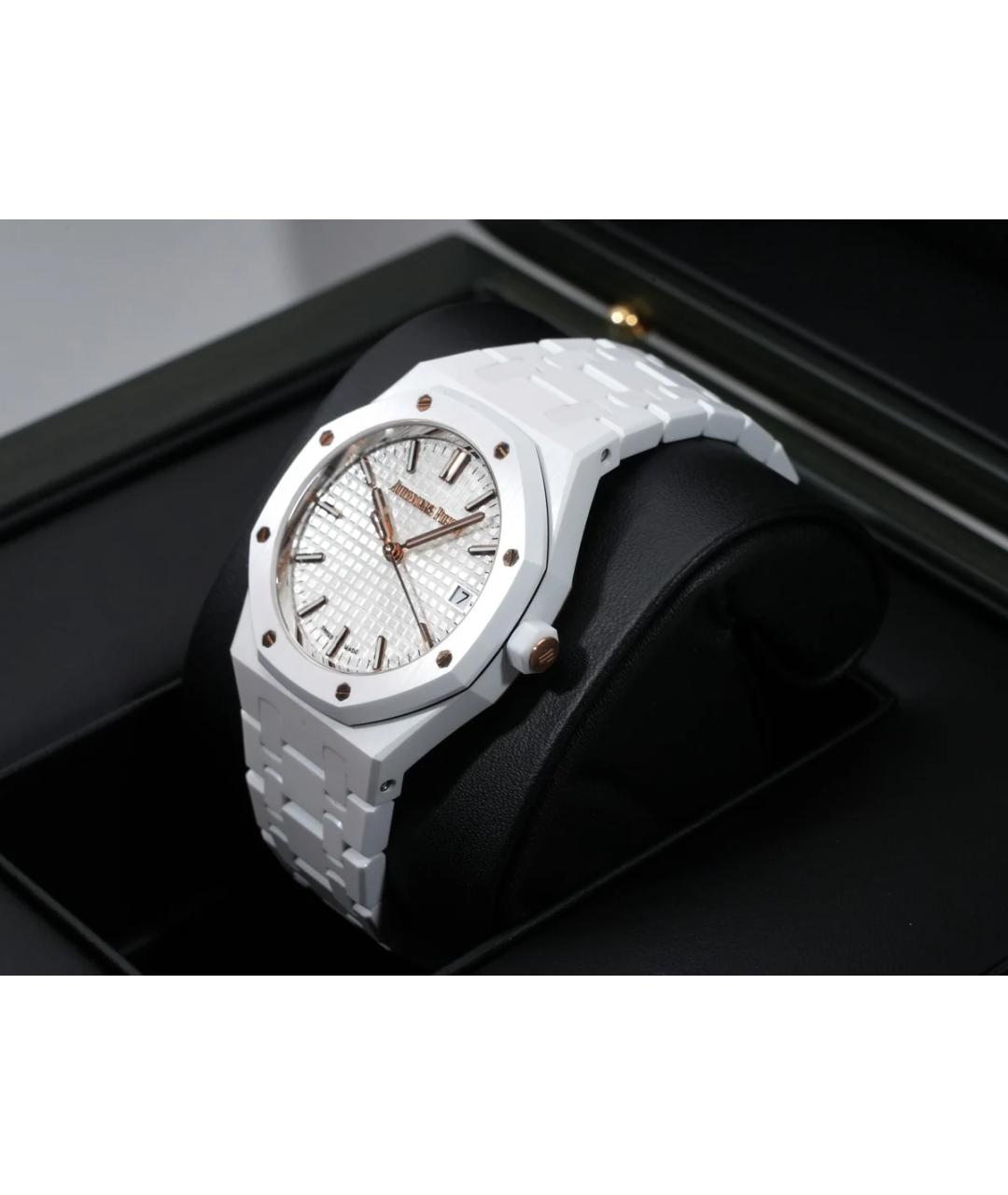 Audemars Piguet Белые керамические часы, фото 6