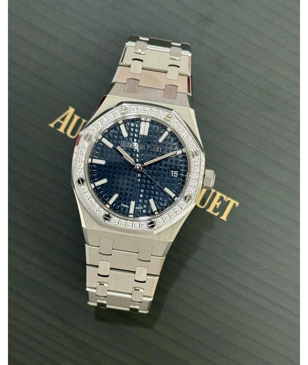Audemars Piguet Темно-синие часы, фото 3