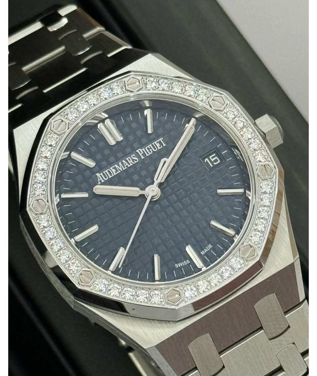 Audemars Piguet Темно-синие часы, фото 4