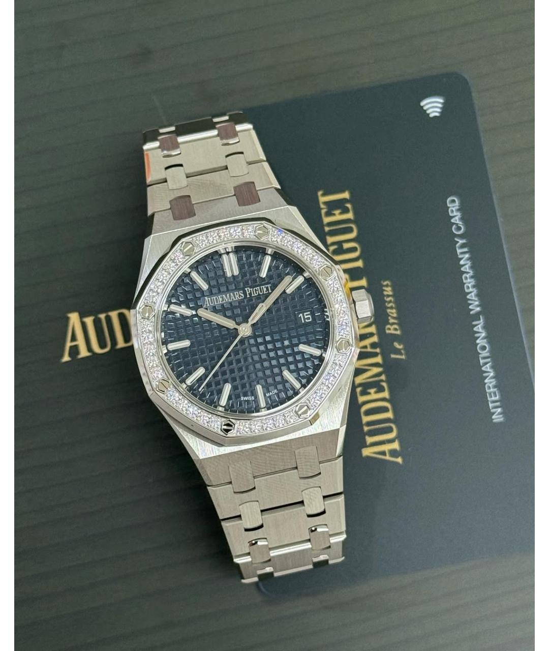 Audemars Piguet Темно-синие часы, фото 6